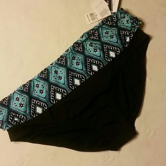 𝅺kenneth COLE REACTION PLUS SIZE SWIM BOTTOM - Picture 1 of 4